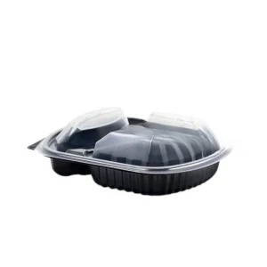 Miska s víkem PP - komplet 243x208x41/30mm 2-dílná (150ks/balení)