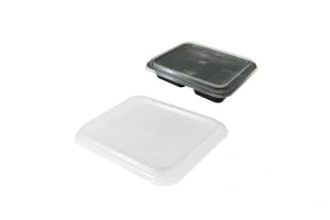 Víčko PET k zatavovací misce 1–3 dílné – 50 ks