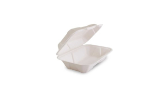 Menubox 1-dílný z cukrové třtiny, 220x150 mm (100 ks/balení) 