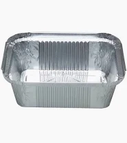 Hliníková miska 145x120x41mm, 450ml (100ks/balení)