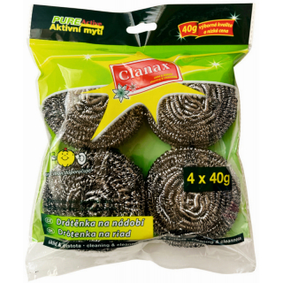 Drátěnka nerez 4x40g