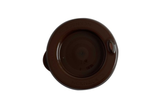Víčko na kelímek 200 ml, PP, Hot Cup, hnědé