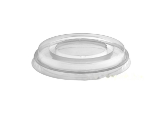 Víčko PET 95 mm ploché bez otvoru | Víčko na kelímky 95 mm (50 ks)