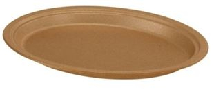 Talíř WPC EKO kompozit dřevo/plast 26 cm oválný (50ks/balení)